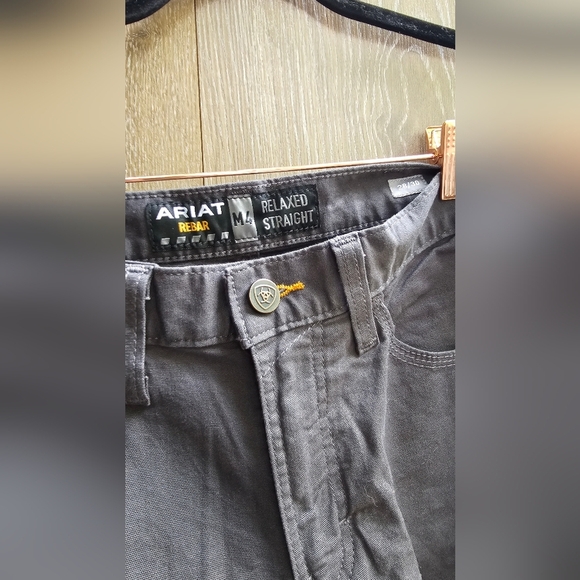 Ariat Men's Gray Rebar Work Pants - Picture 5 of 5